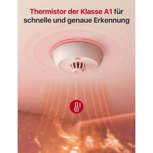 Produktbild für Hitzemelder X-Sense XH02-M Funk vernetzbar