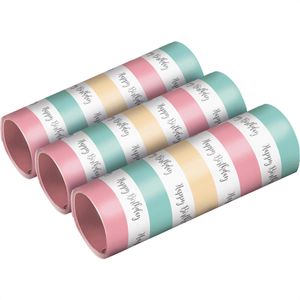 Luftschlangen Amscan 9903734 Happy Birthday