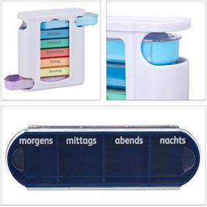 Produktbild für Tablettenbox Relaxdays 7 Tage