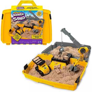 Produktbild für Kinetischer-Sand Kinetic-Sand Baustellen Koffer, naturbraun