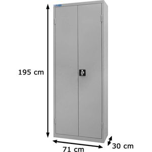 Produktbild für Magazinschrank ADB 40825, grau
