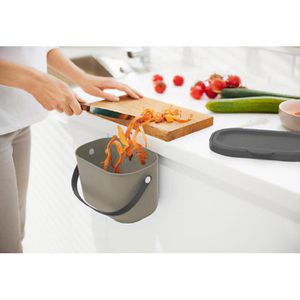 Produktbild für Mülleimer Rotho Albula 1054607422, Cappuccino