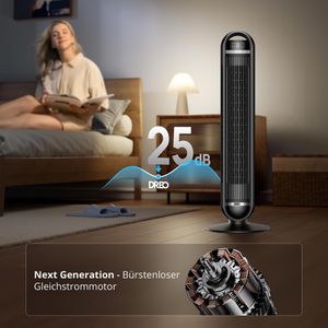 Produktbild für Ventilator Dreo Quiet Tower Fan 414, 92cm