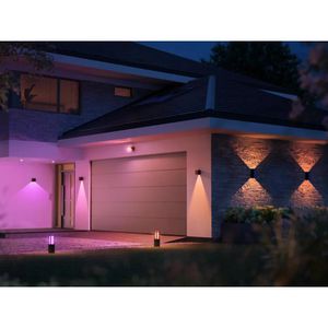 Produktbild für Wandleuchte Philips-Hue Resonate aus Aluminium, für außen IP44