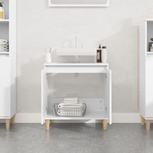 Produktbild für Waschbeckenunterschrank vidaXL 821252, stehend
