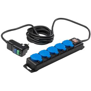 Produktbild für Steckdosenleiste as-Schwabe 38604, mit 4,5m Kabel