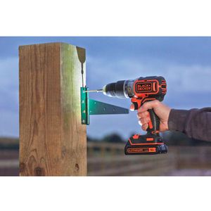 Produktbild für Akku-Schlagbohrschrauber Black+Decker BL188KB-QW