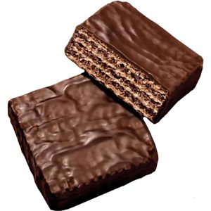 Produktbild für Waffeln Schär Quadritos Dark Chocolate, Waffelschnitte