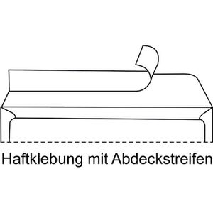 Produktbild für Briefumschläge Clairefontaine 5666C, C6, weiß