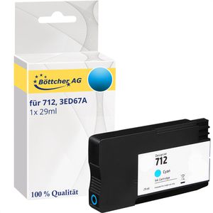 Tinte Böttcher-AG für HP 712, 3ED67A