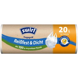 Müllbeutel Swirl Reißfest & Dicht, 20 Liter