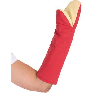 Ofenhandschuh Franz-Mensch Ovenstar, rot