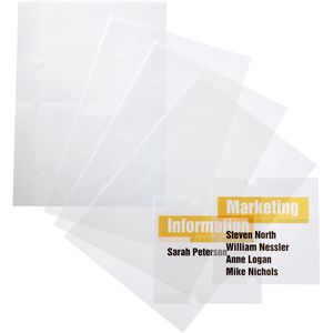 Einsteckschilder Durable 483119 CrystalSign Refill