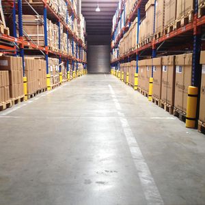 Produktbild für Anfahrschutz Moravia für Regalstützen 86 - 120mm