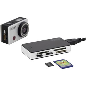 Produktbild für Kartenleser Digitus DA-70330-1, 5 in 1, USB 3.0