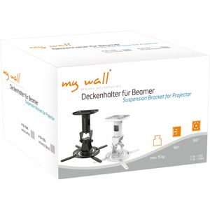 Produktbild für Beamer-Deckenhalterung myWall H16-1ESL, schwarz