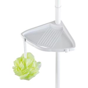 Produktbild für Duschablage Wenko Teleskop Duschecke Compact, weiß