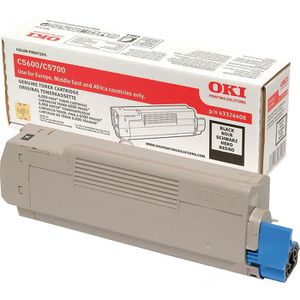 Produktbild für Toner Oki 43324408 schwarz