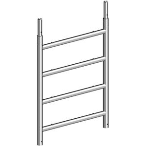Gerüst-Aufsteckrahmen Layher 1297.004, mit 4 Sprossen