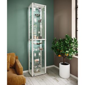 Produktbild für Glasvitrine VCM Kavisa XXL, stehend