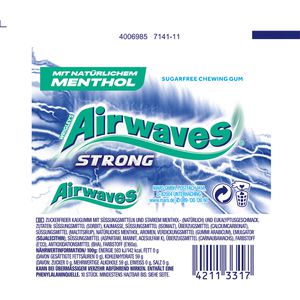 Produktbild für Kaugummis Airwaves Strong