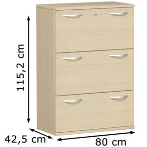Produktbild für Hängeregisterschrank Geramöbel Pro