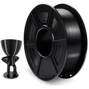 Produktbild für Filament Sunlu Silk, PLA+, schwarz