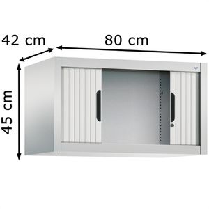 Produktbild für Aufsatzschrank CP-Möbel Omnispace, lichtgrau