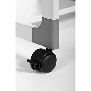 Produktbild für Computertisch Durable 3718-10, SYSTEM, mit Rollen