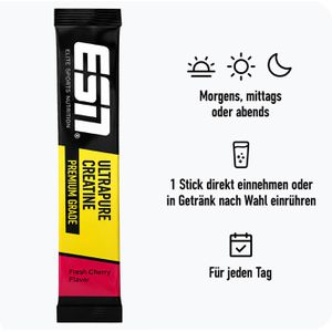 Produktbild für Kreatin ESN Ultrapure Creatine Monohydrate Sticks, Pulver