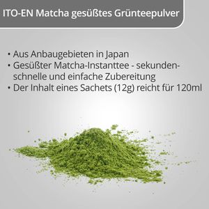 Produktbild für Matcha ITO-EN gesüßtes Grünteepulver