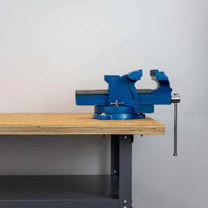Produktbild für Schraubstock HRB 671148, drehbar