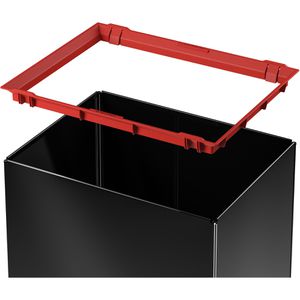 Produktbild für Mülleimer Hailo Big-Box Swing L, schwarz