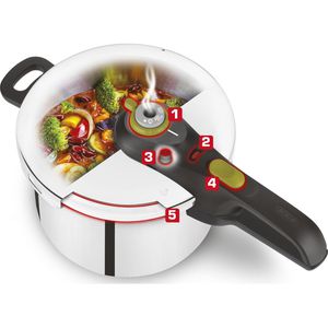 Produktbild für Schnellkochtopf Tefal P25307 Secure 5 Neo, 6 Liter