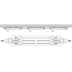 Produktbild für Feuchtraumleuchte LEDVANCE Damp Proof Compact, LED mit 23 Watt