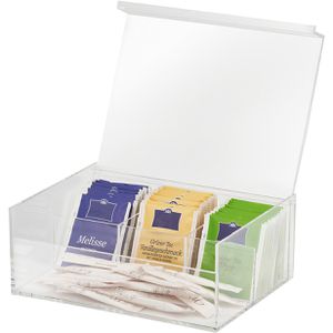 Produktbild für Teebox APS 11563, für Teebeutel, transparent, aus Kunststoff