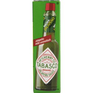 Produktbild für Chilisauce Tabasco Jalapeno Sauce