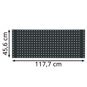 Produktbild für Werkzeugwand ADB 23093, anthrazit, aus Metall