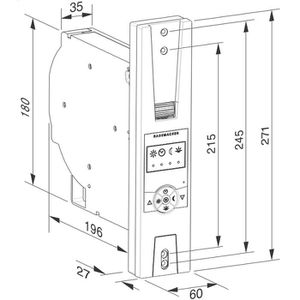 Produktbild für Gurtwickler Rademacher 1405-UW RolloTron Standard