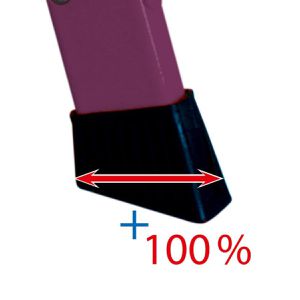 Produktbild für Klapptritt Krause Treppy PlusLine, 130358, pink, aus Aluminium