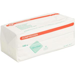Produktbild für Mullkompressen Nobamed 857075, aus Baumwolle, unsteril