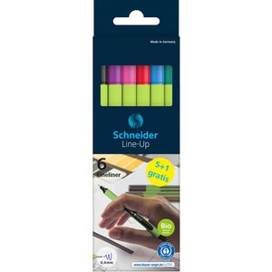 Produktbild für Fineliner Schneider Line-Up, 191086, farbig sortiert