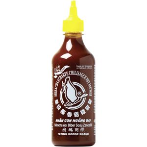 FlyingGoose Chilisauce Sriracha Ingwer, scharf, 455ml