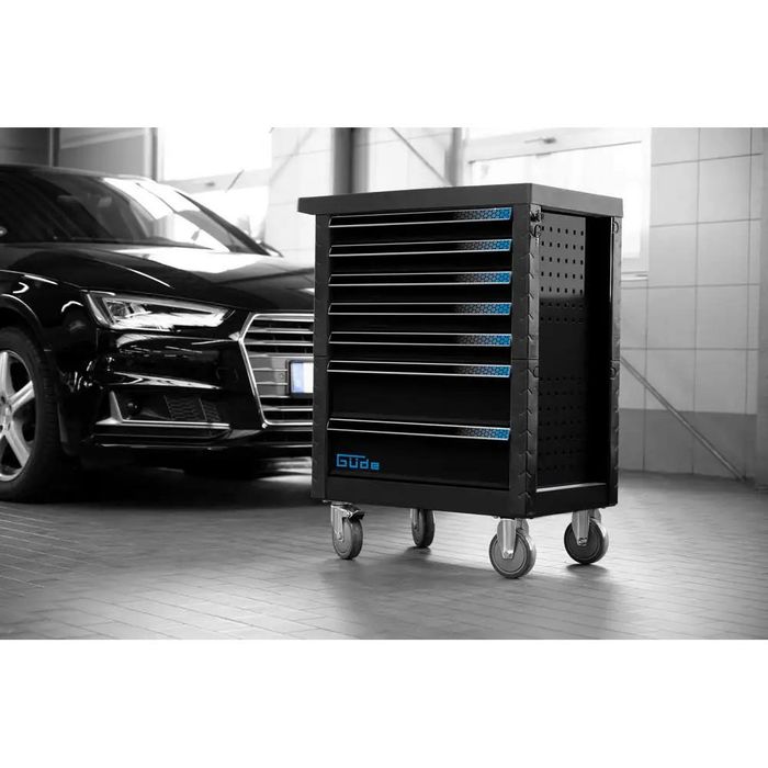 Werkzeugwagen 3 Ebenen Mit Schublade - 250kg Tragkraft Für Garage & Werkstatt