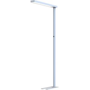 Produktbild für Stehlampe Dotlux Linearo, LED, silber, 185 cm