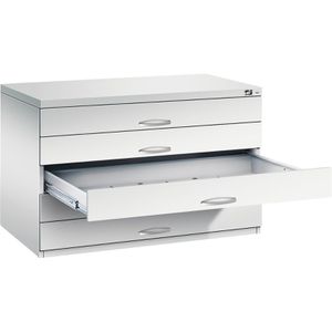 Produktbild für Planschrank CP-Möbel 7101-100, lichtgrau, DIN A1