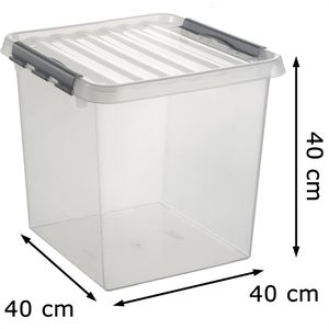 Produktbild für Aufbewahrungsbox Sunware Q-Line Box 81200609, 38L