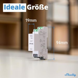 Produktbild für Stromzähler Shelly Pro 3 EM 400A, WLAN, digital
