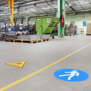 Produktbild für Bodenmarkierung Djois ISO 7010 W014