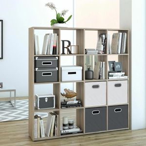 Produktbild für Bücherregal Vicco Karree, sonoma eiche